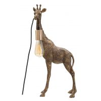 Lampa de masa Giraffe, Mauro Ferretti, 1 x E27, 40W, 28x16x60 cm, auriu