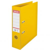 Biblioraft Esselte Standard, 75 mm, galben - Pret/buc