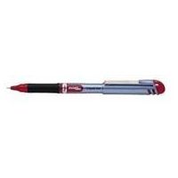 Roller cu gel Pentel Energel, fara mecanism, 0.5 mm, rosu - Pret/buc
