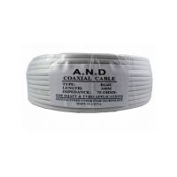 Cablu Coaxial Engros, Antena TV, RG6U,100 M, Alb