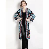Cardigan dama Engros, cu model multicolor
