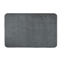 Cooras de baie, Wenko, Saravan, 50 x 80 cm, poliester/plastic, antracit