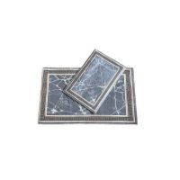 Set covoare baie 2 piese, antiderapante, 60x100/ 40x60 cm Engros