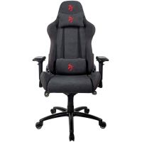 gaming Verona Signature Soft Fabric - Black/Red