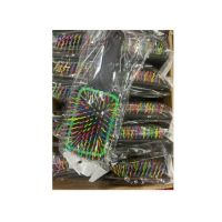Perie pentru Descalcirea Parului, Multicolora, engros 8 x 23 cm