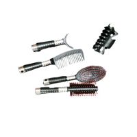 Set 5 accesorii negre pentru par engros