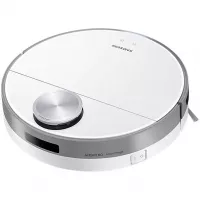 Aspirator robot JetBot+, Clean Station, 60W, Wi-Fi, 0.3L Aspirator/ 2.5L Statia, Alb, Li-Ion