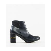 Botine cu toc dama Murray Engros, negre