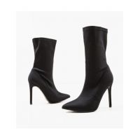 Botine cu toc Engros, model Broome, negre