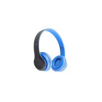 Casti Engros Bluetooth Radio/MP3/TF/mic P47 Alien blue