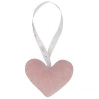 Jucarie Plush Lavender heart Pink E301