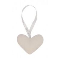 Jucarie Plush Lavender heart White E-302
