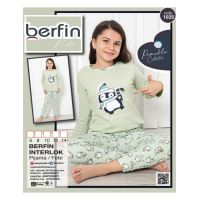 Pijama Copii Fete Berfin Interlok 1025 Engros