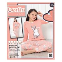 Pijama Copii Fete Berfin Interlok 1028 Engros