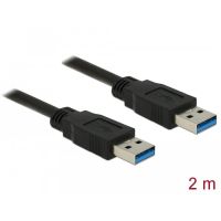 cu conector tată USB 3.0 Tip-A &gt; conector tată USB 3.0 Tip-A, de 2,0 m, negru