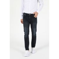 Blugi slim fit cu talie joasa Danny