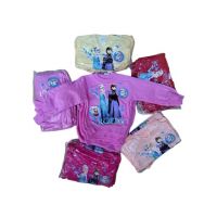 Bluza vatuita Engros pentru fete, cu model imprimat