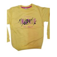 Bluza vatuita Engros pentru fete, cu model imprimat