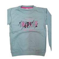 Bluza vatuita Engros pentru fete, cu model imprimat