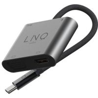 byELEMENTS LQ48001 - 4in1 4K HDMI Adapter with PD, USB-A and VGA