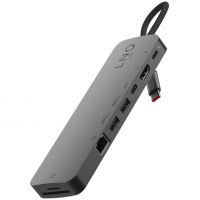 byELEMENTS LQ48020 - Pro Studio USB-C 10Gbps Multiport Hub with PD, 4K HDMI, NVMe M2 SSD, SD4.0 Card Reader and 2.5Gbe Ethernet