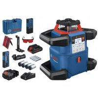 Set nivela laser GRL 600 CHV 0601061F00, 18 V, 4.0 Ah, 600 m