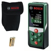 PLR 30 C - Telemetru laser, 30 m, +/-2 mm/m, - valori memorate, bluetooth, display color