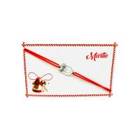 Bratara reglabila Martisor, snur elastic, Bufnita Inteleapta, model 2024, en-gros