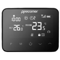 RESITGILAT Termostat de ambient inteligent Smart WT-20, WI-FI, Control Internet , Pentru Centrala Termica, RF Wireless, Reecomer