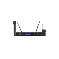 Set Microfoane Uhf 16 Canale 1 De Mana + 1 Tip Casca Bst