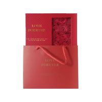 Aranjament cadou martisor engros flori sapun rosu