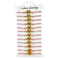 Set 12 Bratari reglabile Martisor, Cosulet Norocos, model 2024, en-gros