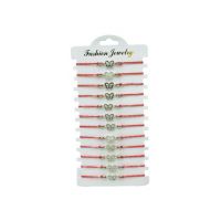 Set 12 Bratari reglabile Martisor, Fluturas, model 2024, en-gros