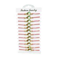 Set 12 Bratari reglabile Martisor, Ghiocel Norocos, model 2024, en-gros