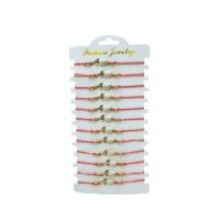 Set 12 Bratari reglabile Martisor, Innocence Flower, model 2024, en-gros