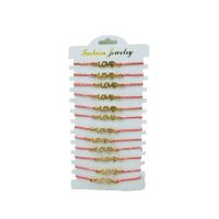 Set 12 Bratari reglabile Martisor, LOVE, model 2024, en-gros