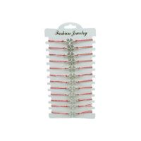 Set 12 Bratari reglabile Martisor, Trifoi Norocos, model 2024, en-gros