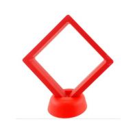 Set 12 cutii cu fereastră pentru mărțișoare engros 9 cm roșu