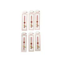 Set 24 de Bratari Martisor, Gargarita Gingasa, snur rosu elastic, model 2024, en-gros