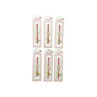 Set 24 de Bratari Martisor, Pure Love, snur rosu elastic, model 2024, en-gros