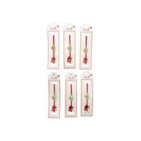 Set 24 de Bratari Martisor, True Love, snur rosu elastic, model 2024, en-gros