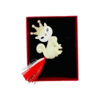 Brosa En-gros Pisicuta Imperiala, marime mare, ambalata in cutie rosie, 8.5×6.5×2.5cm