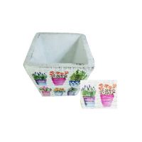 Ghiveci Flori Ceramica Flori Multicolore 4buc/set Engros