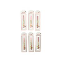 Set 24 de Bratari Martisor, LOVE, snur rosu elastic, model 2024, en-gros