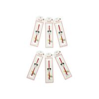 Set 24 de Bratari Martisor, Soricel Simpatic, snur rosu elastic, model 2024, en-gros