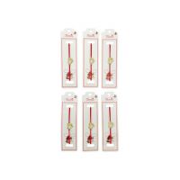 Set 24 de Bratari Martisor, True Love, snur rosu elastic, model 2024, en-gros