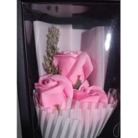 Aranjament buchet flori săpun engros 26 cm