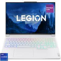 Laptop Lenovo Gaming 16'' Legion 7 16IRX9, 3.2K IPS 165Hz G-Sync, Procesor Intel® Core™ i9 14900HX (36M Cache, up to 5.80 GHz), 32GB DDR5, 1TB SSD, GeForce RTX 4070 8GB, No OS, Glacier White, 3Yr Onsite Premium Care