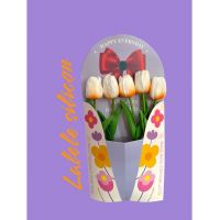 Aranjament engross floral martisor lalele