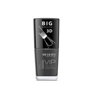 Lac de unghii Vip, 3D, Revers, gri, mat, 12 ml, Nr 005 - inchis Engros